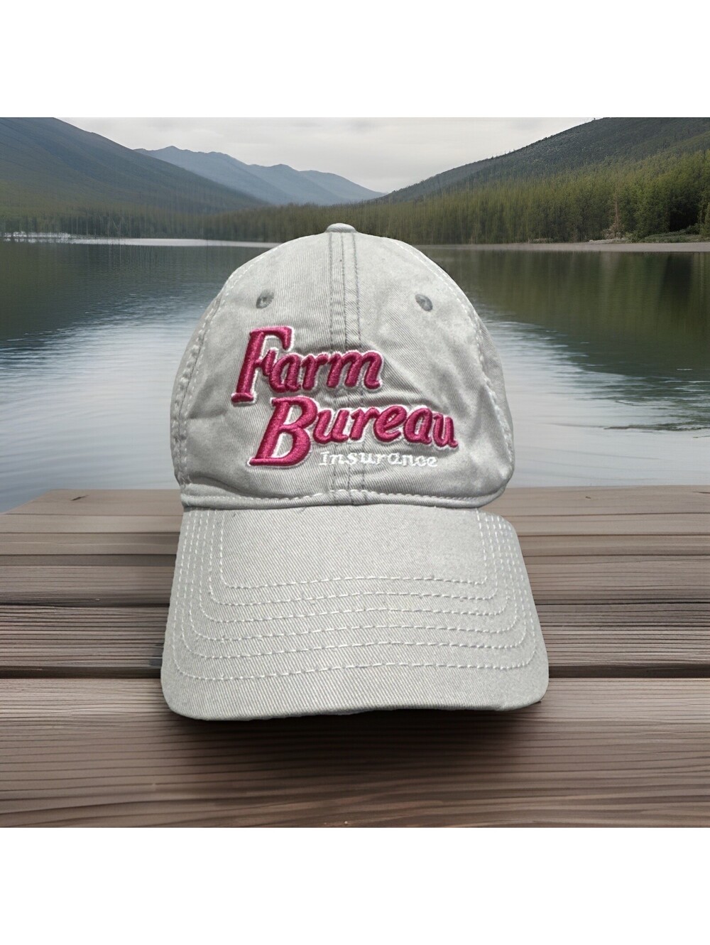 Farm Bureau Insurance Crops Corn Soybean Wheat Planting Farming Baseball Cap